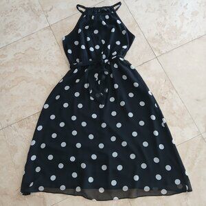 Banana Republic Polka dot Halter Dress